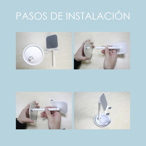 Soporte Universal Base Aluminio Plástico Celularres