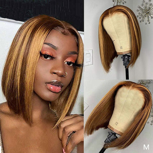 Una Línea De Pelo Liso Con Pelo Predepilado Para Mujer Brown