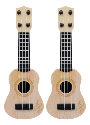 Mini Instrumento Musical Ukelele, 2 Unidades