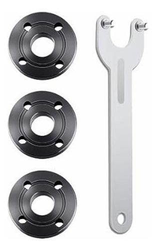 Kit De Esmerilhadeira Angular De 9 Peças Com Flange E