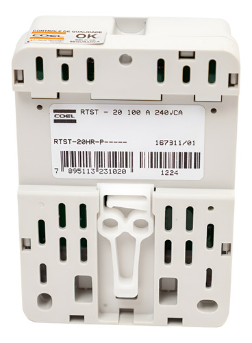 Timer Temporizador Digital Branco 100-240vca Rtst20 Coel