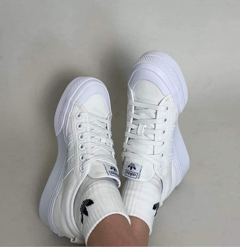 Tenis adidas Nizza Blancos