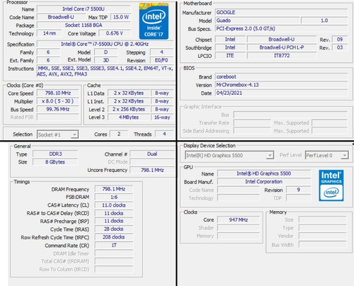 Imagen 5 de 6 de Mini Pc Cpu Computador Nuc Asus Core I7 8gb Ram 256gb. Ssd