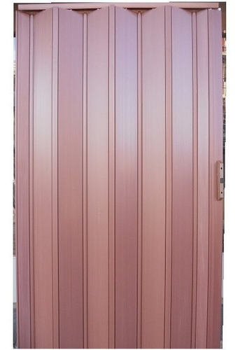 Puerta Plegadiza Reforzada Pvc 118x200 Oferta Aberturas Leo!