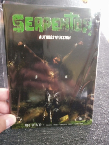 Serpentor - Autodestrucción (2013) Cd/dvd Icarus Music 