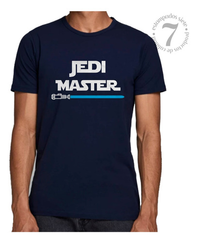 Polera Manga Corta Unisex Jedi Master 