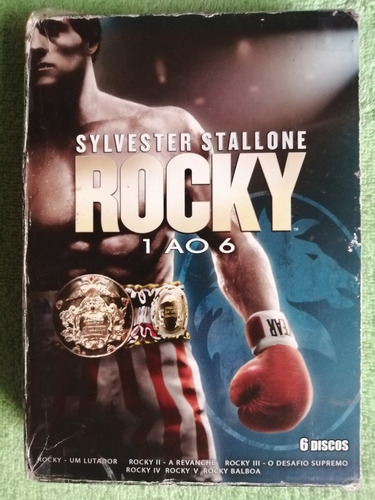 Eam Dvd Rocky 1 Al 6 Doblado Español 2007 Sylvester Stallone