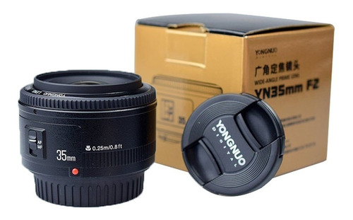 Lente Yongnuo 35mm F/2.0 Autofoco Nikon Estuche De Regalo