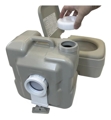 Banheiro Químico Vaso Portátil Ecocamp + Barraca Pampa Ntk