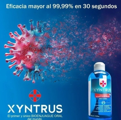 Bioenjuague Bucal Sin Alcohol Xyntrus Brix Covid Bacterias