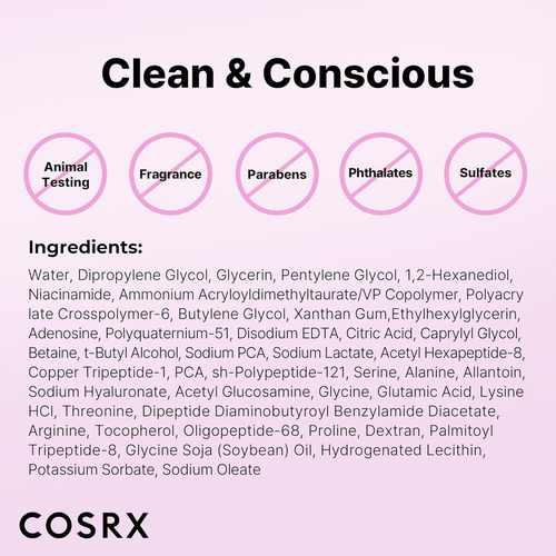 Serum The 6 Peptide Skin Booster Cosrx 150 Ml Todo Tipo De Piel Día