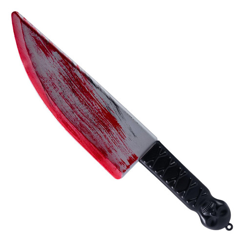 Cuchillo De Plástico Sangriento De Halloween, Cuchillo