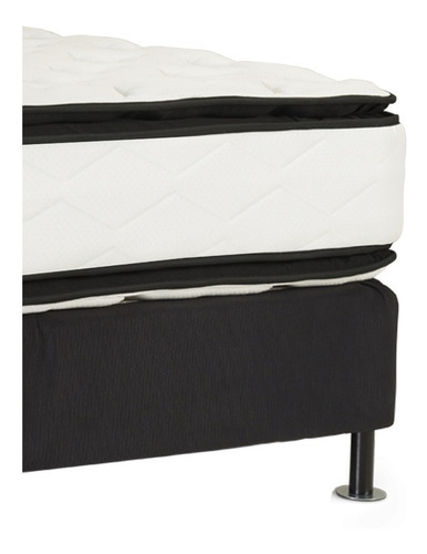 Sommier La Cardeuse LC 1000 King de 200cmx180cm con base dividida