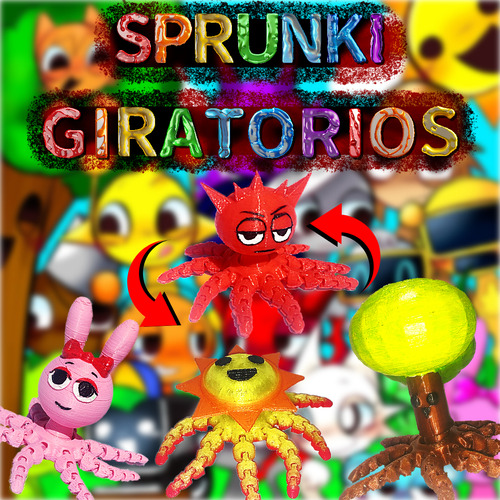 Sprunki Pulpos Giratorios