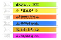 Comprar Kit 800 Pulseiras De Identificação Festa Personalizada Vip