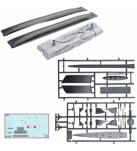 Zvezda 9025 Submarino Ruso K19 Para Armar Maqueta 1/350
