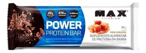 Power Protein Bar (90g) - Sabor: Milk Caramel Milk Caramel