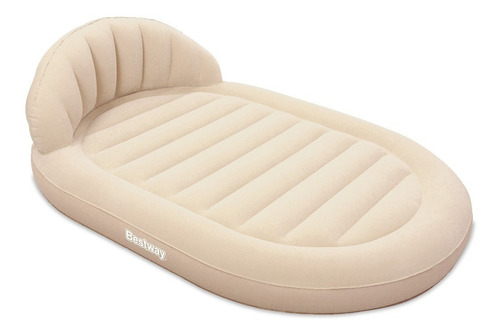 Cama Somier Ovalada Inflable 2½ Plaza