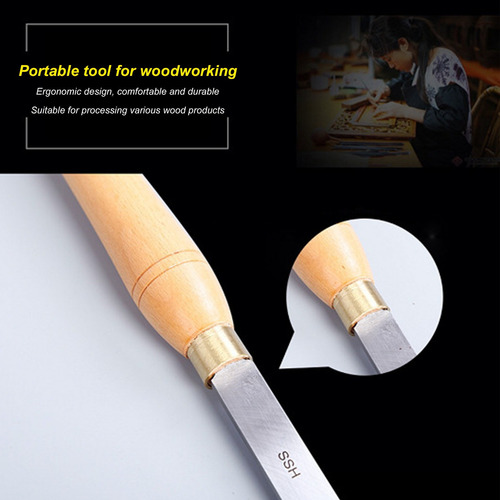 Herramienta De Torneado De Madera Para Torno, Cincel, Mango
