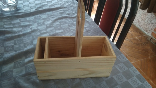 Macetero De Madera Vertical Con 3 Cajones, Altura:un Metro.