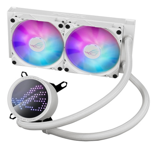 Asus Rog Ryuo Iii 240 Argb Enfriamiento Líquido 2x120 Blanco