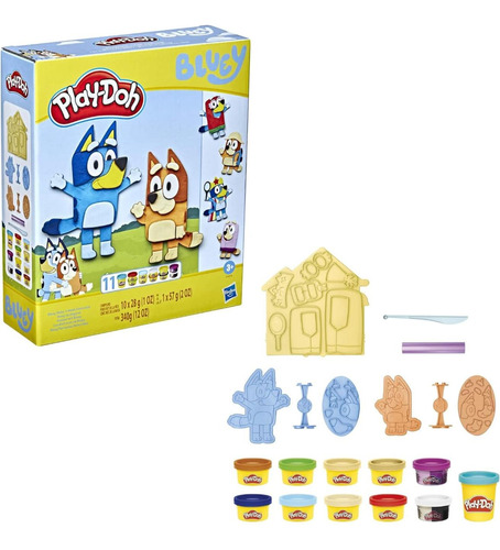 Play Doh Plastilina Bluey Disfraces Juego