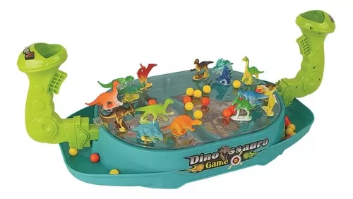 Jogo Tabuleiro Infantil Dinossauro Game Dino Tiro Ao Alvo