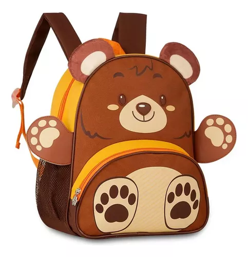 Mochila Infantil De Costas Animais Fofinhos - Clio Pets - Fabrica da Alegria