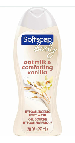 Gel De Baño Softsoap Body De Leche De Avena Y Vainilla 541ml