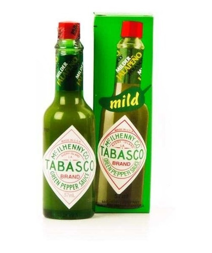 Salsa Tabasco Mild Verde 60ml