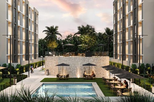 Departamento De 1 Recámara Con Balcón En Centro De Cancún.