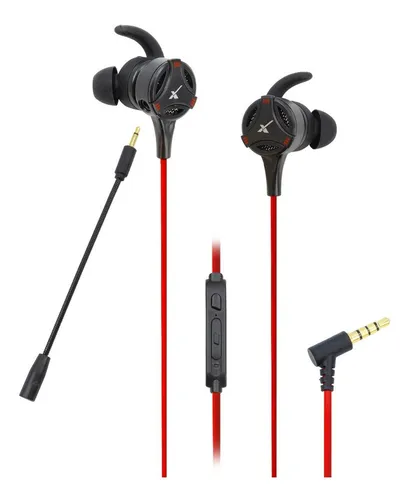 Auriculares intraurales para juegos Xtrad Sonora Natural LC-864 LC-864 rojos