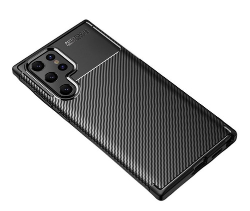 Funda Para Samsung Galaxy S22 Ultra Carbon + Mica Nano Full 