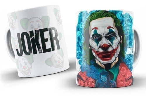 Kit Diseños Plantillas Tazas Joker Sublimación Colección  M1