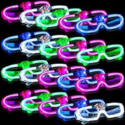 Imagen 3 de 7 de Pack Lentes Robot Full Led Todo Luz Pack X 50 Premium