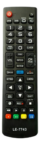 Controle Remoto Para Tv LG My Apps E Smart Le-7743