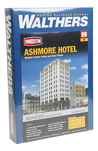 Walthers, Inc. Kit De Hotel Ashmore, 8-5 / 8 X Rr4-7 / 16 X