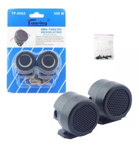 Tweeter 2 Mini Parlantes 380w Para Auto