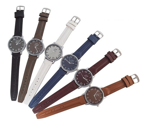 Mayoreo Lote De 10 Relojes Hombre Cuarzo Tipo Sport 