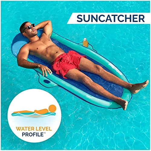 Swimways Spring Float Suncatcher Tumbona Inflable Para Pisci