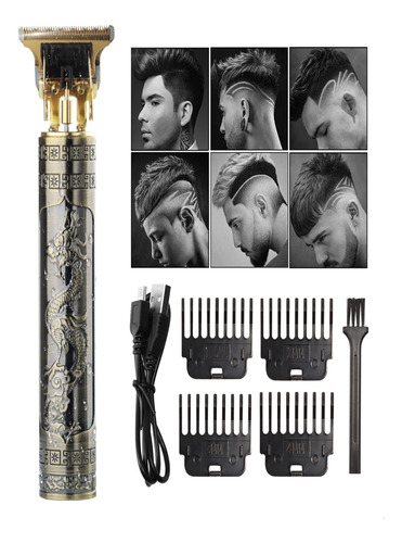 Rasuradora Para Hombre Elecetrico Acero Inoxidable Dragon