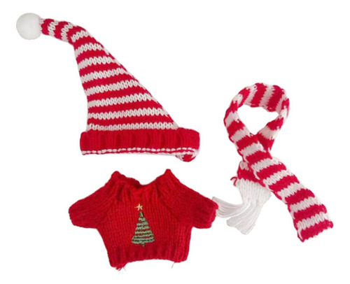 Suéter De Peluche Para Muñeca, Ropa Para Muñeca De Rojo
