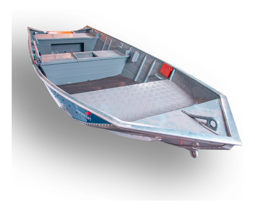 Bote Aluminio Lodestar 420 Con Motor Mercury 5 Hp 2 Tiempos