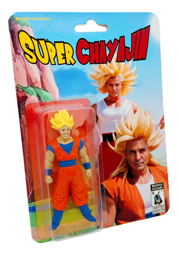 Chayanne Dragon Ball Goku Muñeco Figura Super Chayajin