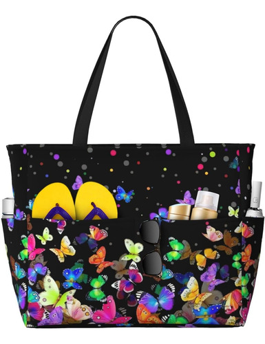 Bolsa De Playa Impermeable Para Mujer De Gran Capacidad