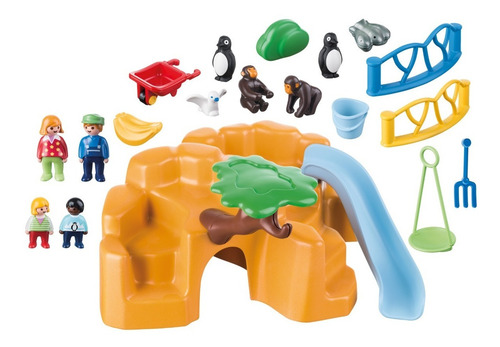 Playmobil 123 9377 Zoologico Animales Intek Mundo Manias