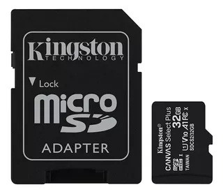 Cartão De Memória Kingston Canvas Plus 32gb 100mb/s Nf