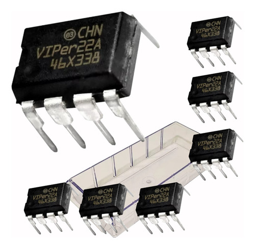 6 X Circuito Integrado Viper22a Dip-8 Ci Viper22 Viper 22a