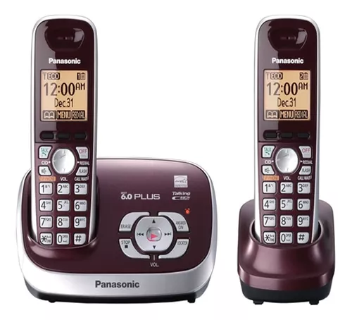 Teléfono Inalámbrico Panasonic Kx-tg1712 Duo Dec. 6.0