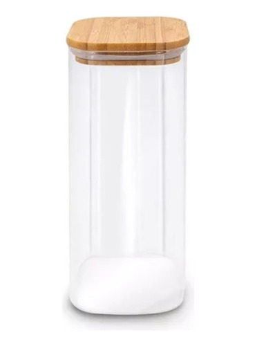 Frasco De Vidrio Con Tapa Hermetica Organizador 2000 Ml